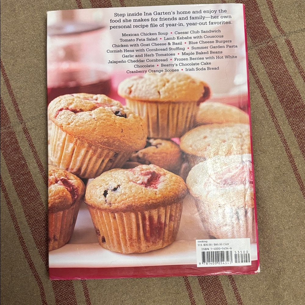 Ina Garten Barefoot Contessa at home cookbook - Picture 3 of 5